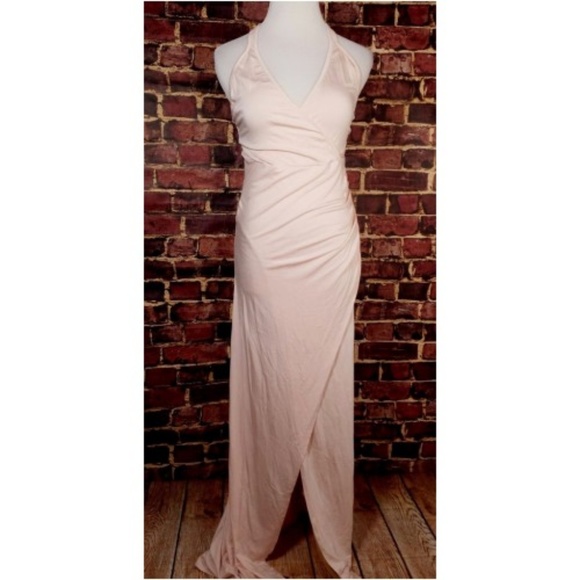 Go Couture Dresses & Skirts - Go Couture Split Halter Maxi Dress - M